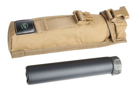 The SureFire SOCOM 300 SPS Suppressor comes with a cordura pouch